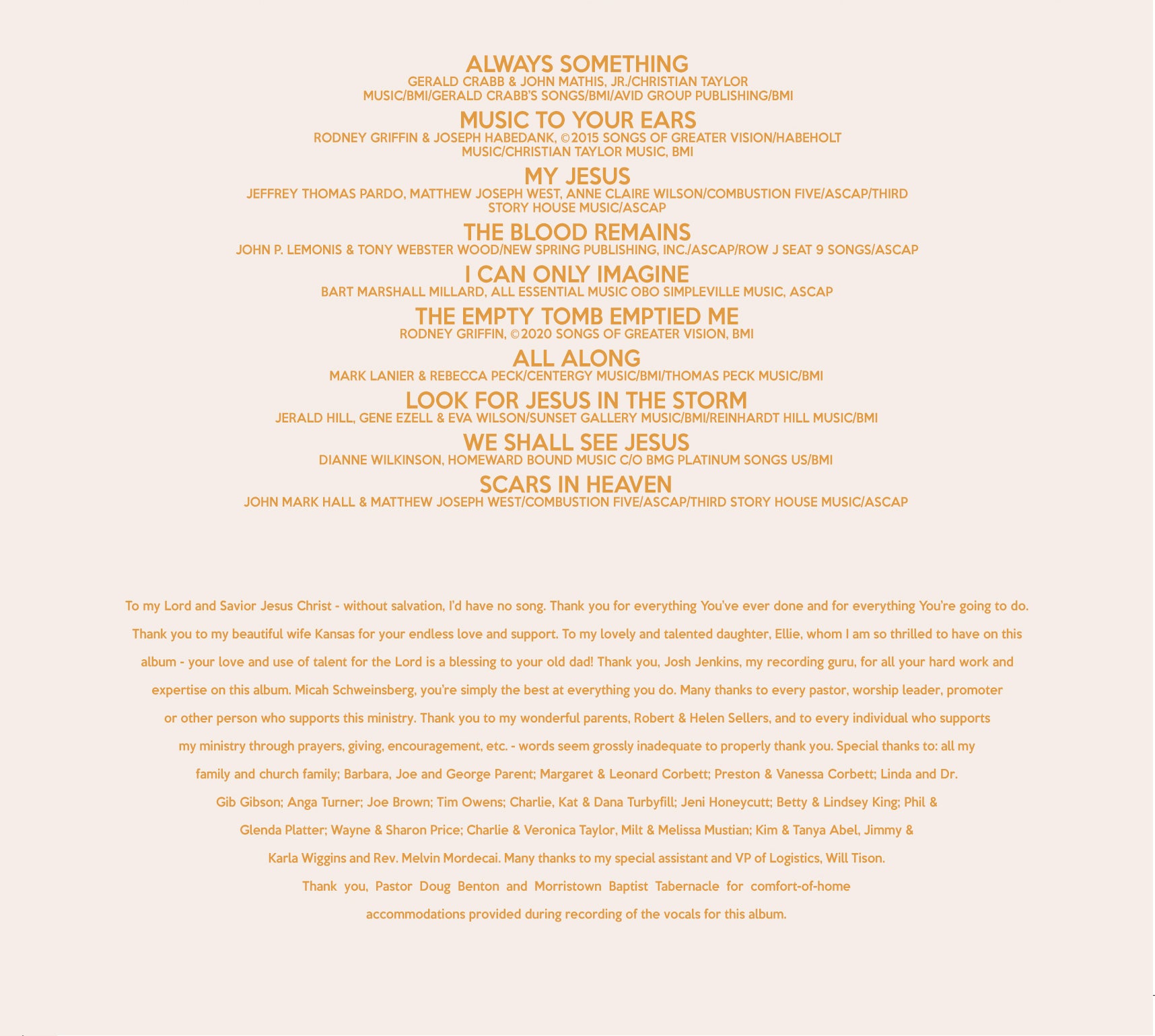 BSM CD - All Along