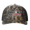 Mossy Oak Country DNA/ Black - 112PFP - FRONT